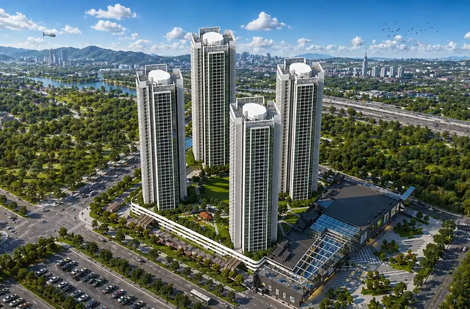 Aurum Q Islands – living spaces